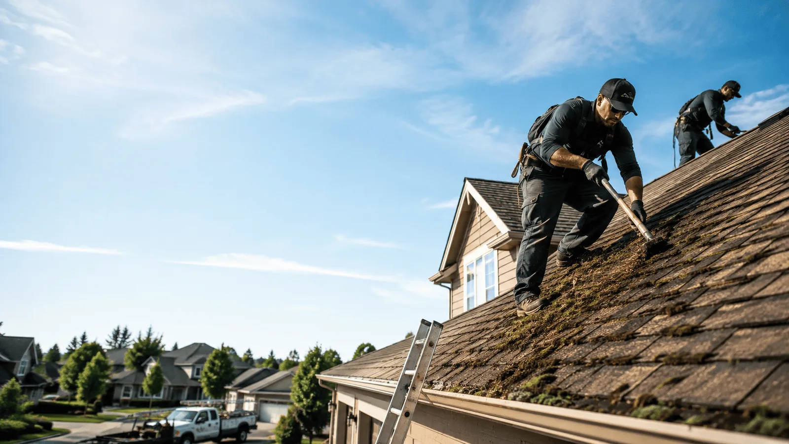 Roof Moss Removal in Troy, KS near me